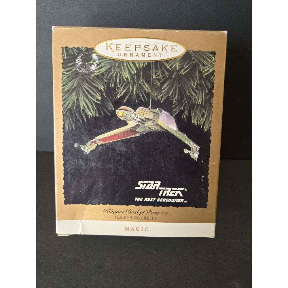 Hallmark Keepsake - Klingon Bird Of Prey - Star Trek -  1994